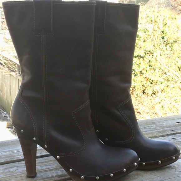 MK clog boots